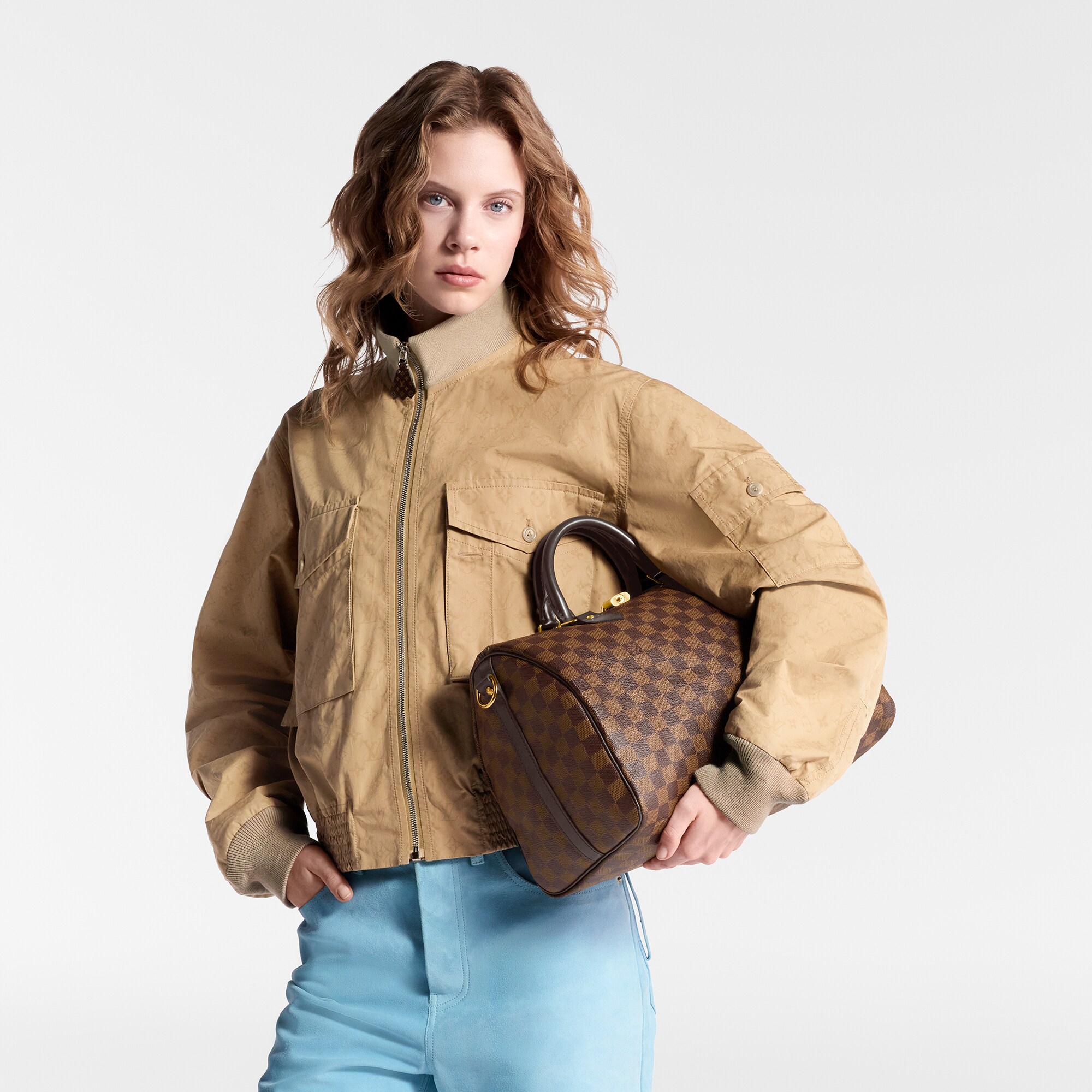 Bolsa Speedy Bandoulière 35 Damier Ébène - Bolsas | LOUIS VUITTON ®